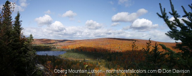 Oberg Mountain Lutsen Fall Colors