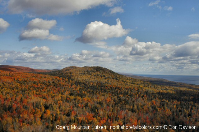 Oberg Mountain Lutsen Fall Colors